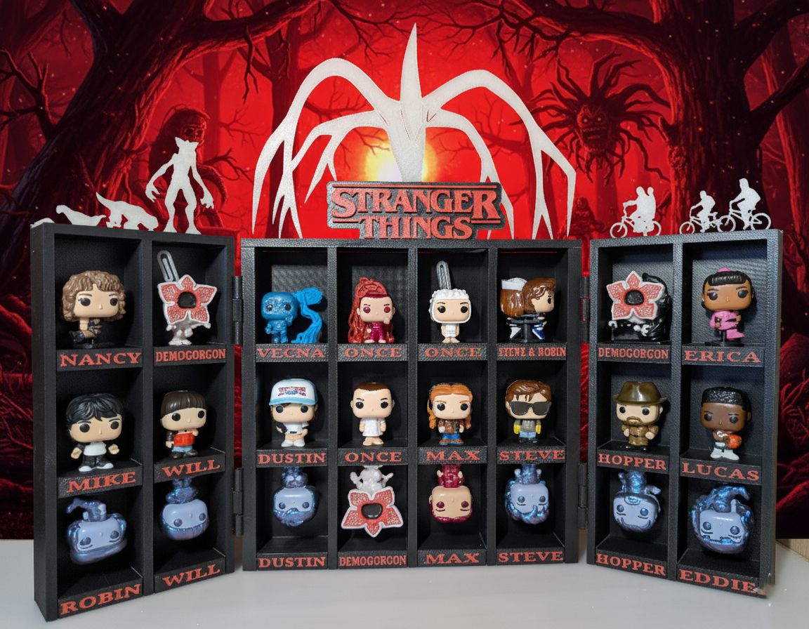 Expositor Stranger Things GLOW