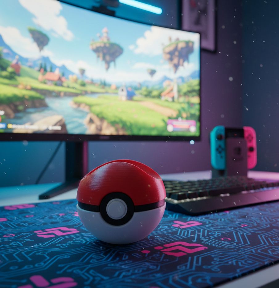 Soporte Poké Ball para Mando Nintendo Switch